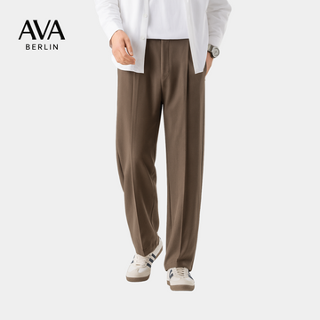 Casual Straight Fit Trousers
