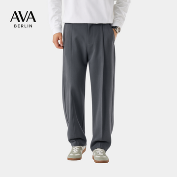 Casual Straight Fit Trousers