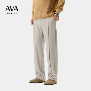 Casual Straight Fit Trousers