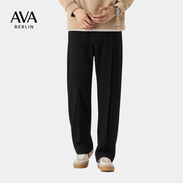 Casual Straight Fit Trousers