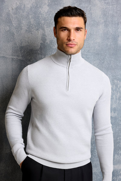 THE FABIO HALFZIP SWEATER